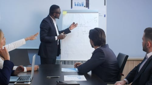 Business Training at Office