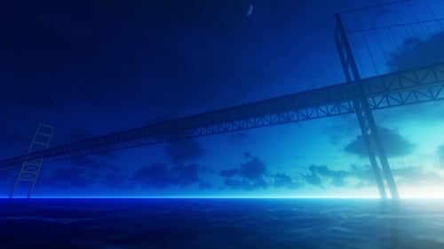 Bridge and Clouds
