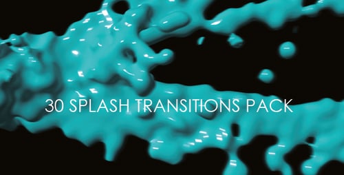 30 Splash Transitions Pack