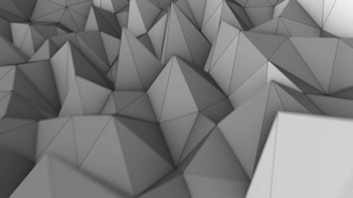 Reinigen Sie den Polygonwellen-Hintergrund