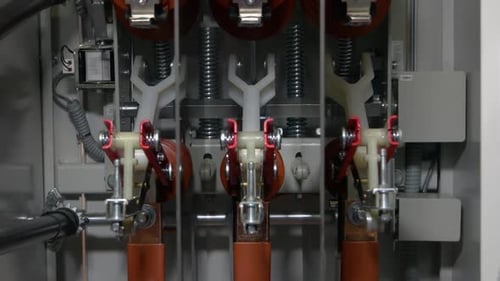 Electronic Plant Machine with Straightening Up Springs