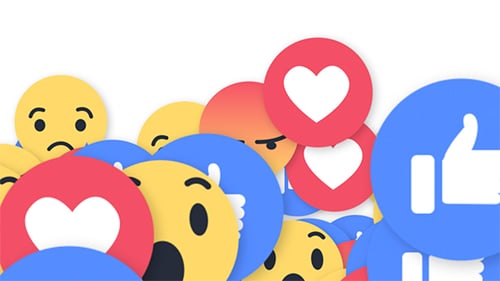 Flat Design Social Media Emoji Transitions