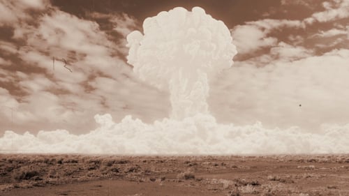 Atomic Explosion - Película antigua