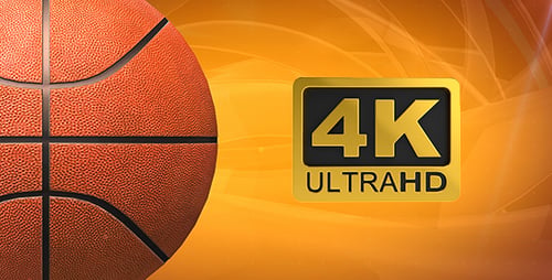 Basketball-Hintergrund 4K