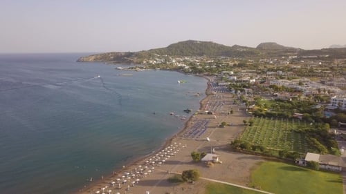 Aerial View of Resort Area