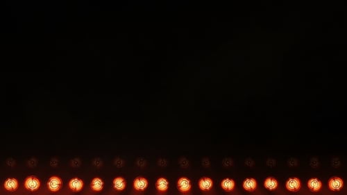Dynamic Flashing Stage Lights Grid Background Animation
