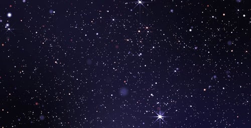 Estrelas no espaço