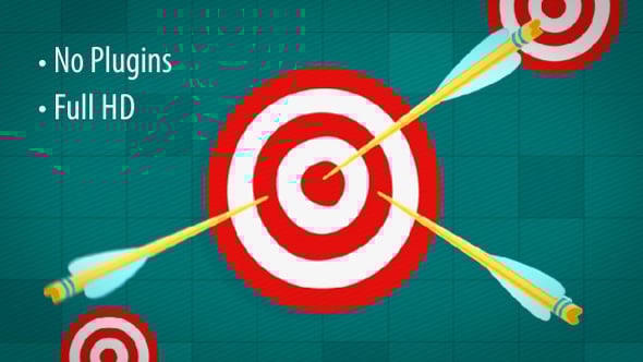 Target Intro, Logo Stings ft. animation & bow - Envato