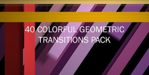 40 Colorful Geometric Transitons