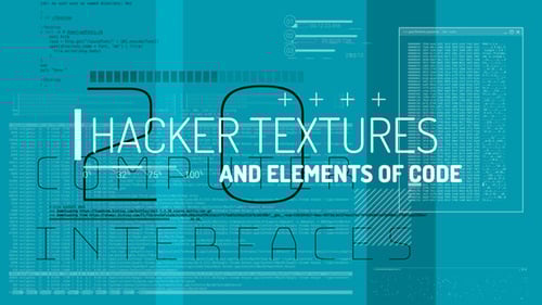 Hacker Textures And Elements Of Code
