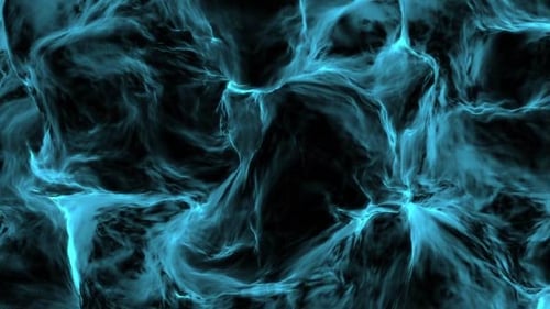 Dynamic Blue Liquid Energy Abstract Background
