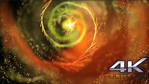 New Gold Light Background Loop