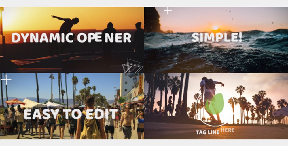 Fun Dynamic Opener, Video Displays ft. colorful & fast - Envato