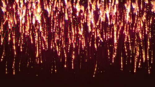 Abstract Dark Red Digital Particle Rain Background