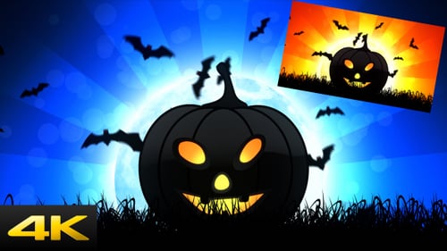 Halloween Pumpkin 2 Background