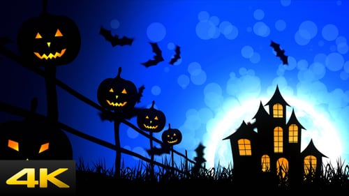 Halloween Castle Pumpkins