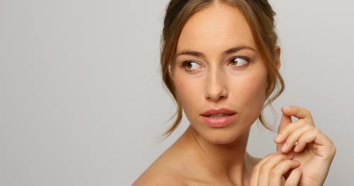 Beautiful Woman Posing Elegantly in Close Up Shot