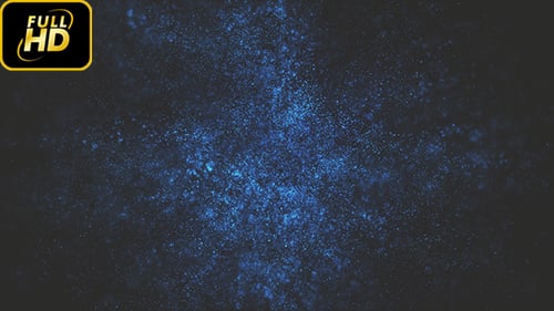 Filmmusik Partikel Galaxie-Hintergrundschleife