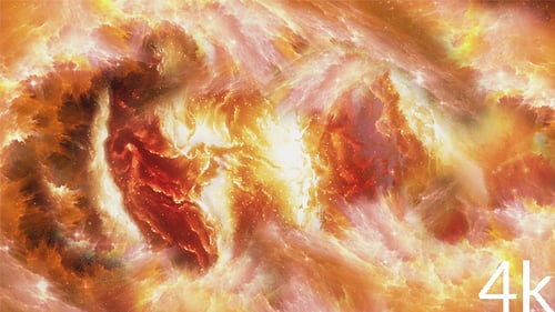 Dynamic Nebula Galaxy Starfield Abstract Animation