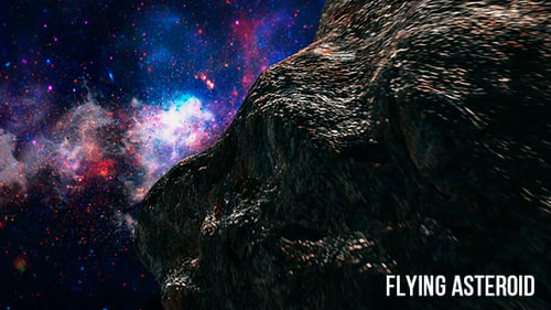 Flying Asteroid