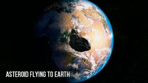 Asteroid Flying To Earth