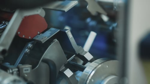 Drehmechanismus des Getriebesystems im Werk