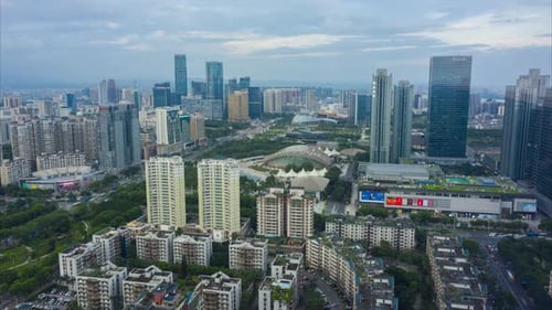 Buildings Video Footage - Time Lapse Footage Of The City