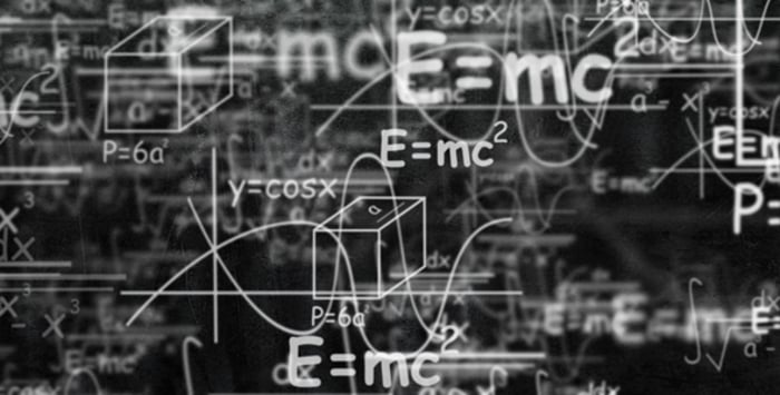 Dynamic Mathematical Equations Floating Background Loop, Backgrounds ...