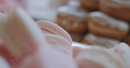 Doughnuts Filled with Fruit Jam