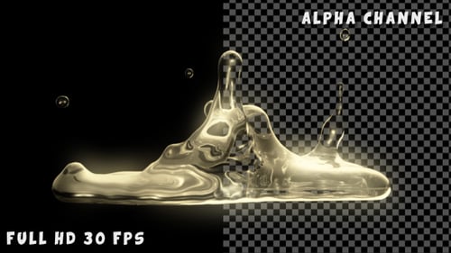 Fluid Human Figure Morphing Animation