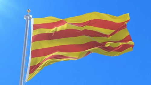 Flagge von Katalonien