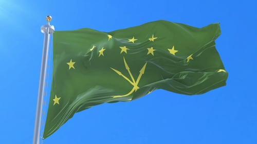 Drapeau de la République d'Adyguée