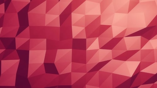 Abstract Geometric Low Poly Background Animation