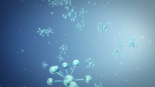 Floating 3D Molecular Structures Science Abstract Background