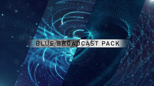 Blaues Broadcast-Paket
