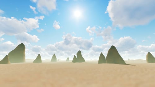 Desert and Sun