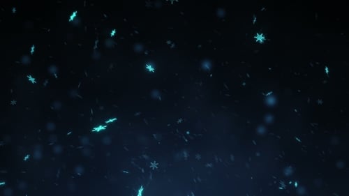 Magic Snowflakes Falling