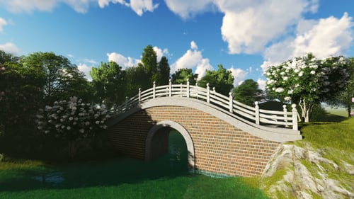 Historic Bridge and Nature