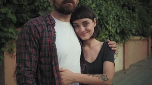 Garota adora o namorado