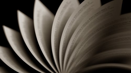 Turning Old Book Pages