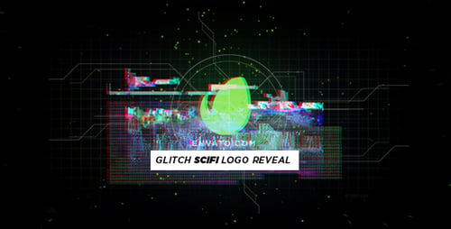 Revelación del Logo de Glitch Scifi