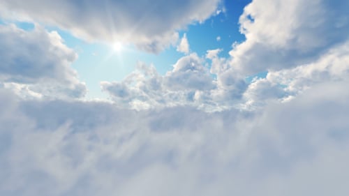 Por encima de las nubes