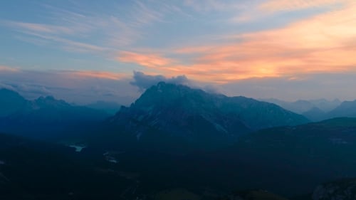 National Nature Park Tre Cime In the Dolomites Alps. Beautiful Nature of Italy.
