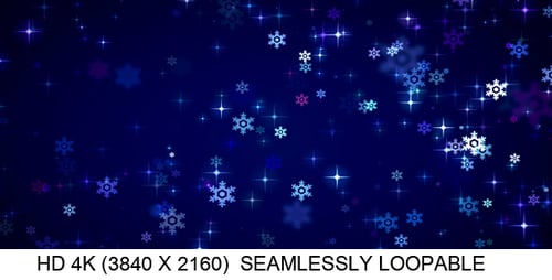 Glittering Christmas Night