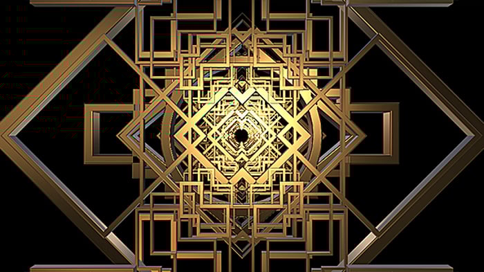 Art Deco Loop Background, Backgrounds Motion Graphics ft. art deco ...