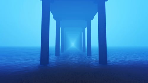 Foggy Pier