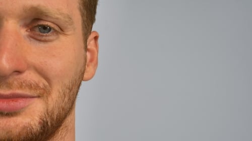 Part of Face Ginger Guy