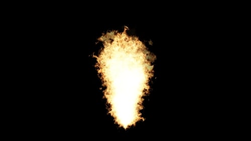 Realistic Explosion and Blasts on Black