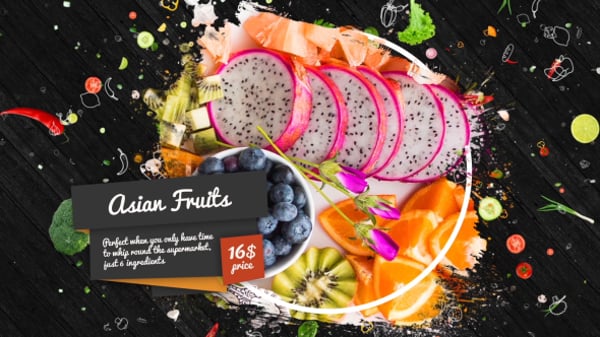 Food Editable Video Templates - Envato