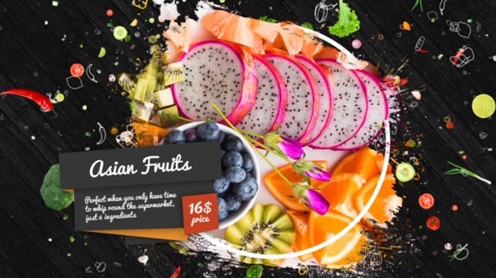 Food Editable Video Templates - Envato